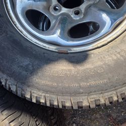 Wheels And Tires  235- 75- 15 