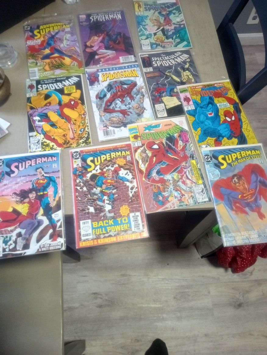 DC Comics And Marvel 11 Collections