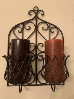 Candle wall art