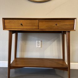 west elm Mid-Century Mini Console (34")