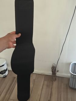 Black Neoprene Waist Trimmer Belt Nike