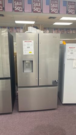 Whirlpool 36” French Door Refrigerator with Dual Ice Makers