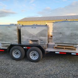 450 Gallon Stainless Steel Tanks Double Walled Insulated
