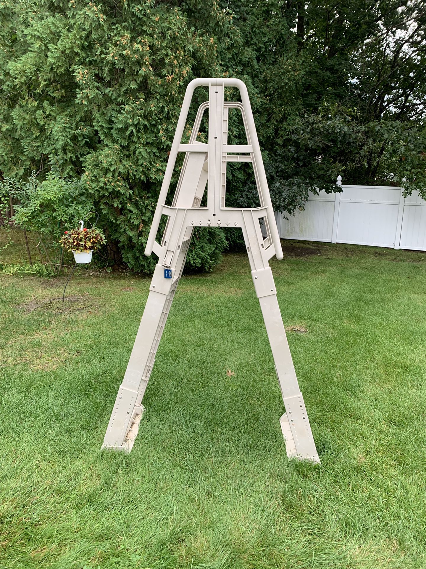 Ladder for above ground pool