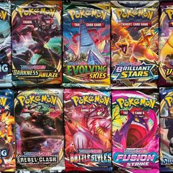 BUYING ANY POKEMON PACKS IN LOTS