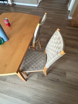 Dining room table and chairs