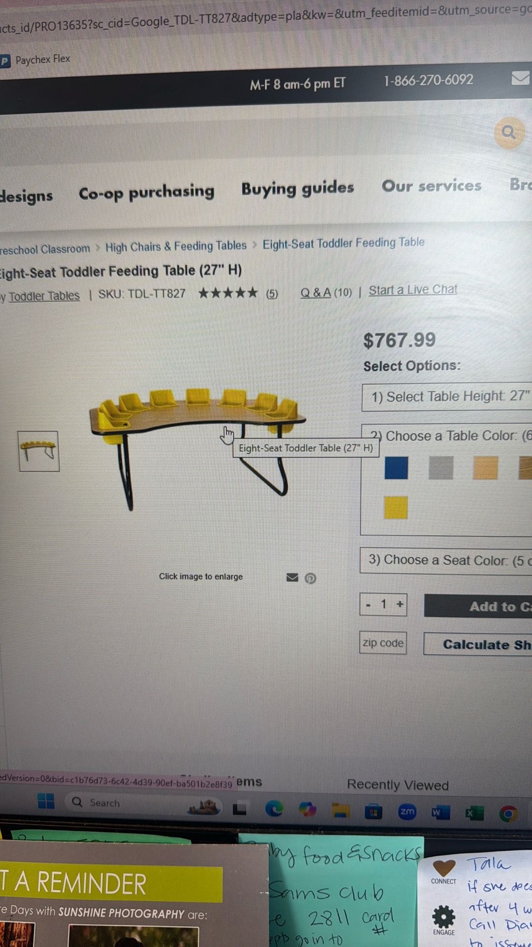 8 -Seay toddler feeding table