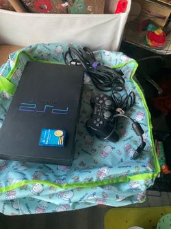 Ps2 Fat Console with SD card and Controller