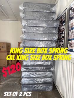 King size box spring