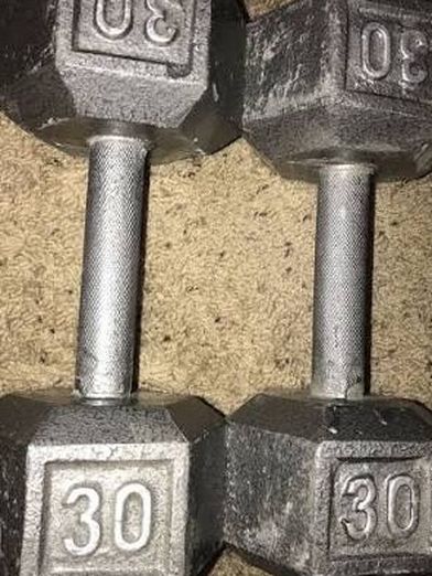 30 Lb Dumbbells