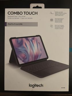 Logitech Combo Touch Keyboard Case — iPad Pro 11” M4/M5 — Like New
