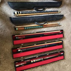 Pool sticks