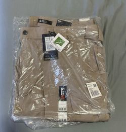 5.11 Men’s Tactical Cargo Pants Beige New With Tags
