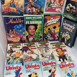 VHS Movie Bundle Lot All For $40