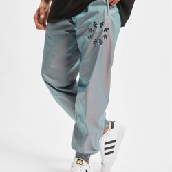 Adidas Originals Adicolor Shattered Trefoil Track Pants H35653 Iridescent Size L