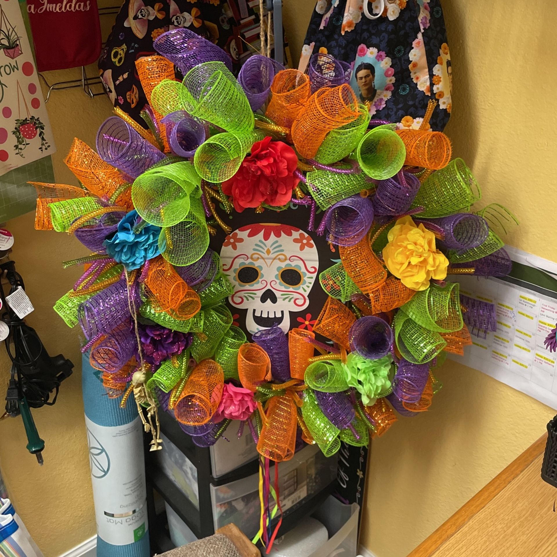 Dia de los Muertos wreath