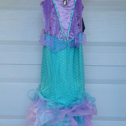 Girls Mermaid Dress 9/10