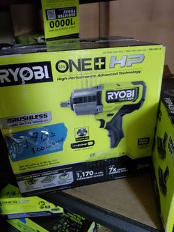 Impacto 1170 lbs ryobi battery and charger