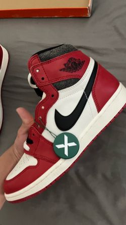Air Jordan 1 High Top Chicago Lost & Found Red/White/Black 2022 Size 9