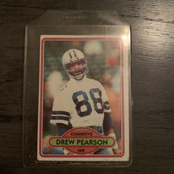 Drew Pearson Card