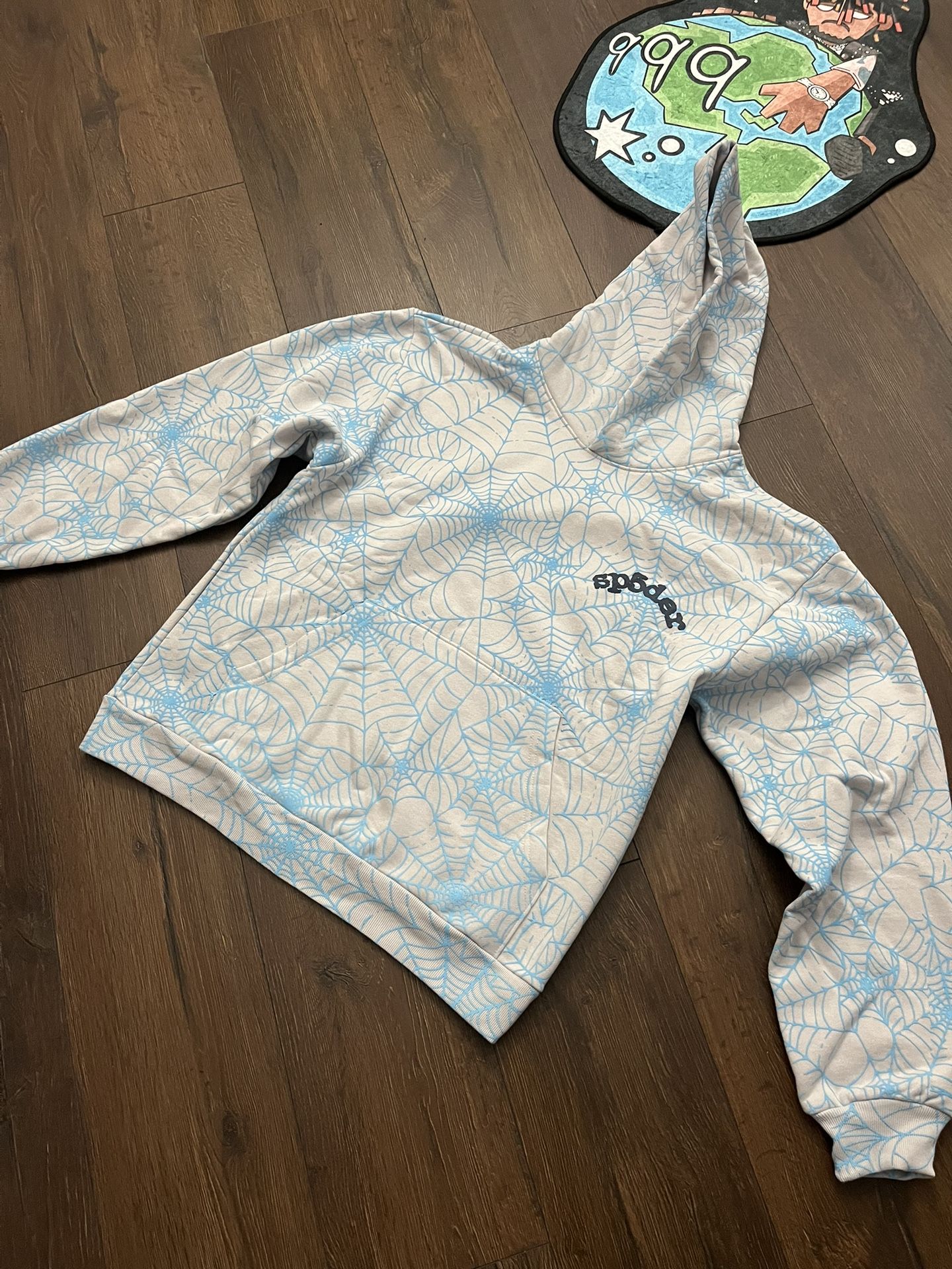 Sp5der Hoodie Size Medium
