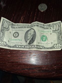 1981 Series A US $10 Bill