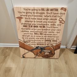 Nursing Wall Hanging