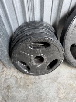 Four 10lb Sand Weight Plates