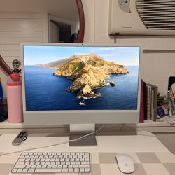 Apple iMac 24” M4 • 24GB RAM • 512GB SSD • Warranty Until May 2026 • Like New