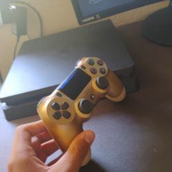 PS4 And Controller 