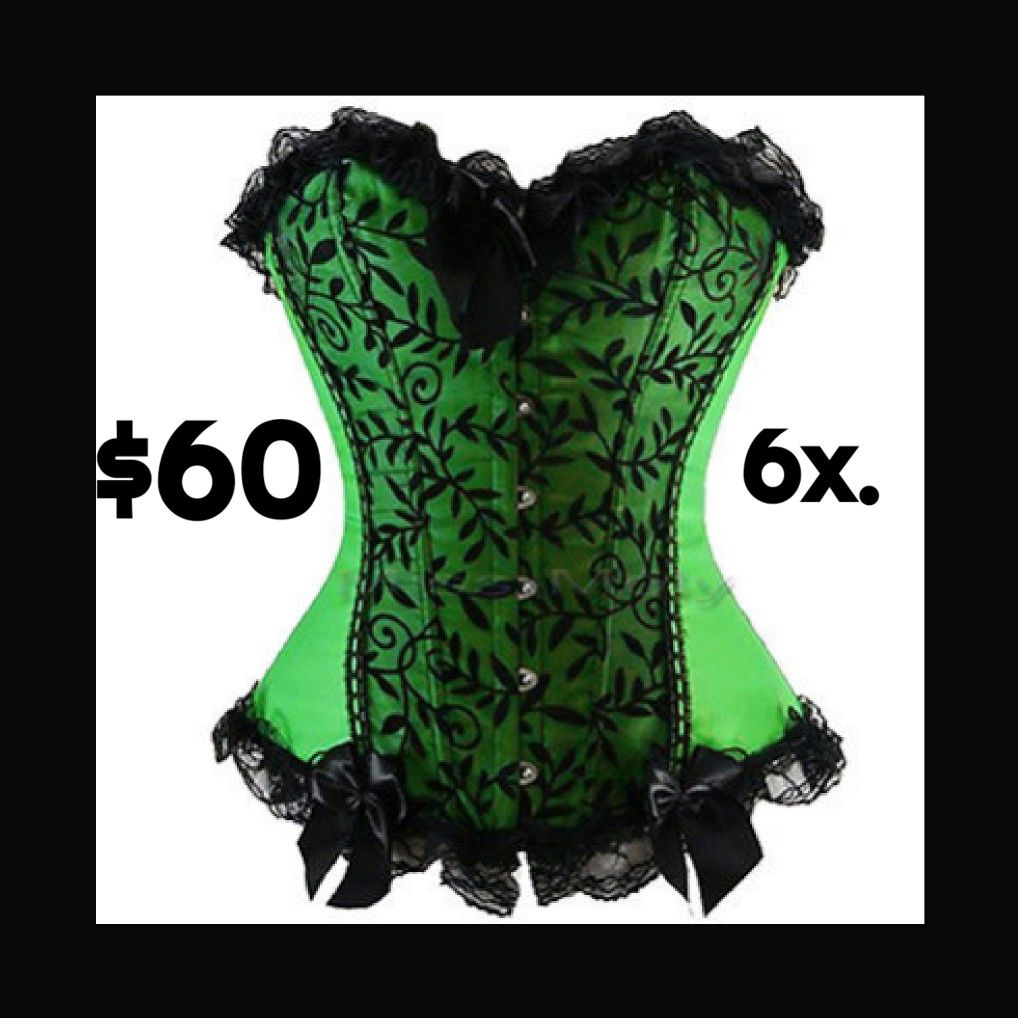 6x Corset and Thong.