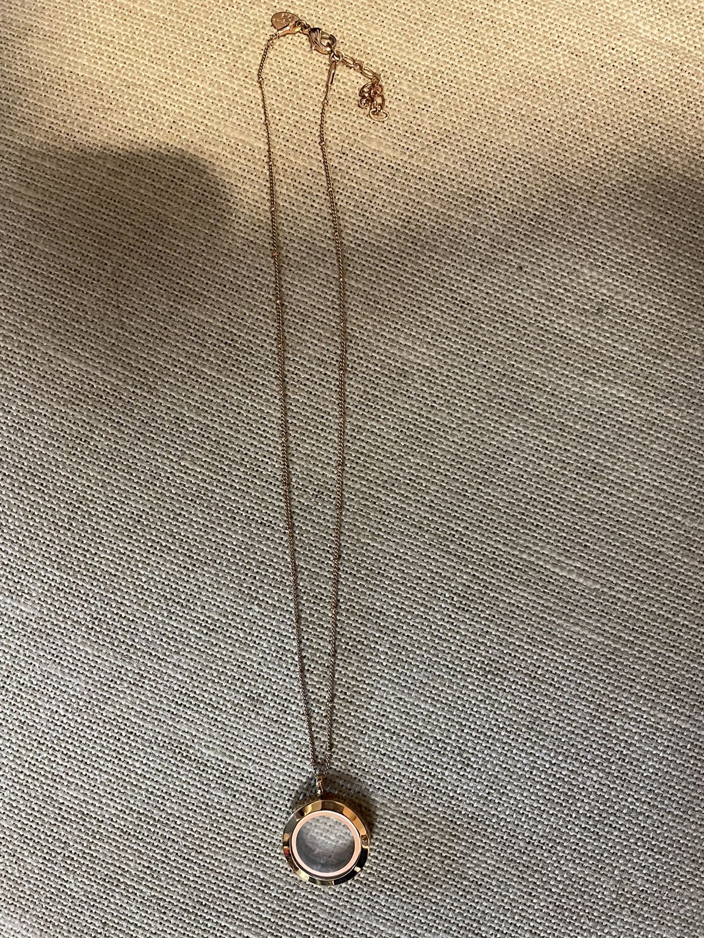 Origami Owl Locket Necklace