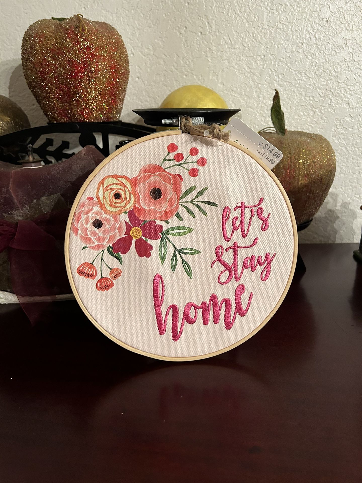 Embroidery Hoop Wall Decor