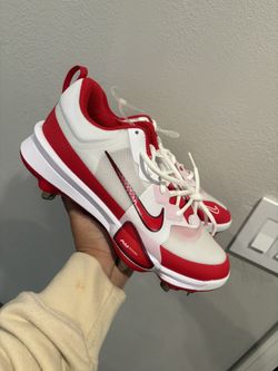 Nike Force Zoom Trout 9 Pro Metal Baseball Cleats FB2907-104 Men’s Size 7.5 NWOT