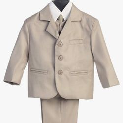 5 Piece Khaki Suit