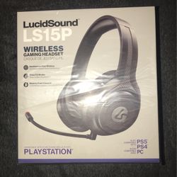 PlayStation Wireless Headset Lucid Sound 