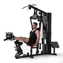 All-In-One Home Gym With 150 Lb Weight Stack – Full Body Strength Training Station