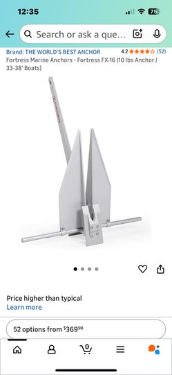 Fortress FX16 Anchor