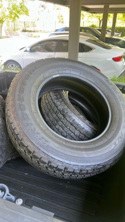 255/70/18 Bridgestone tires