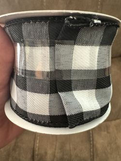 Plaid Ribbon