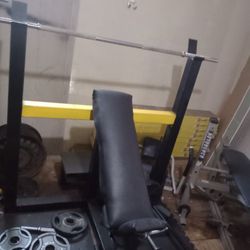 Weight Benches/ Weight's , Abe Roller,Pushup Bars, Barbells,Light Dumbbells Ect.
