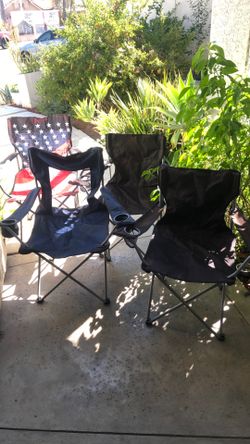 4 camping chairs