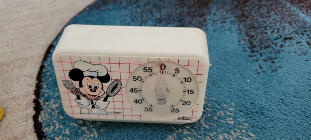 Vintage Mickey Mouse Timer