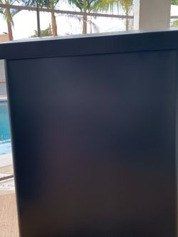 Matte Black Modern Mailbox