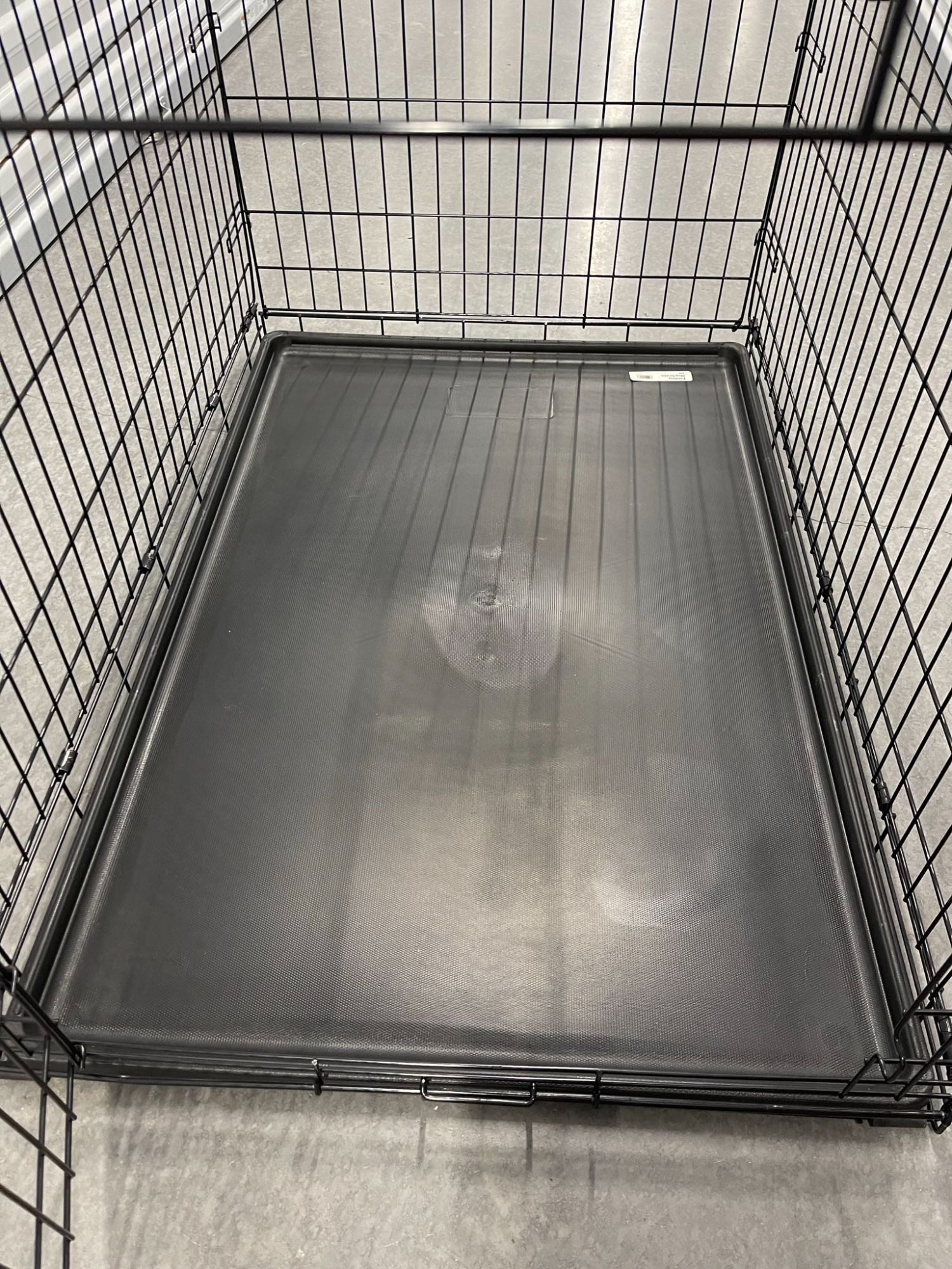 New World 42" Large Dog Kennel Crate Wire 42X28X30 Divider Pull Out Leak Proof Tray