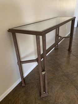 Rustic Metal Table