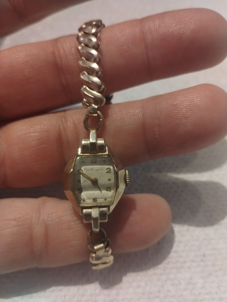 Reloj Paul Bruguette 10k Gold Filler