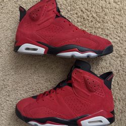 Size 12 (Pre owned, no box) - Air jordan 6 retro toro bravo 