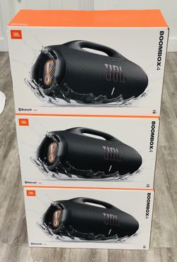 Jbl boombox 4 speaker Bluetooth bocinas parlantes equipos de sonido música