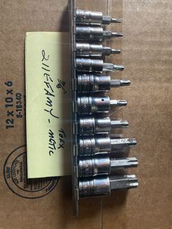 Snap on 3/8 Metric Hex Set